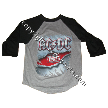 Shirt USA AC/DC 1990 recto