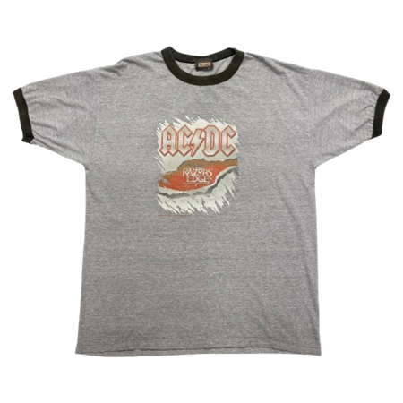 Shirt USA AC/DC 1990 recto
