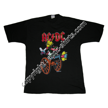 Shirt Australia AC/DC 1991 recto
