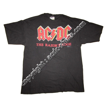 Shirt USA AC/DC 1990 recto