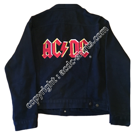 Shirt USA AC/DC 1990 verso