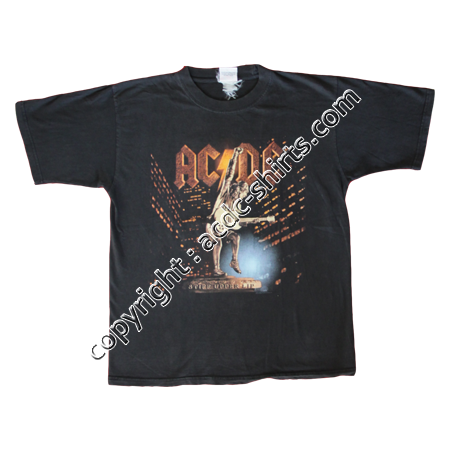 Shirt Australia AC/DC 2001 recto