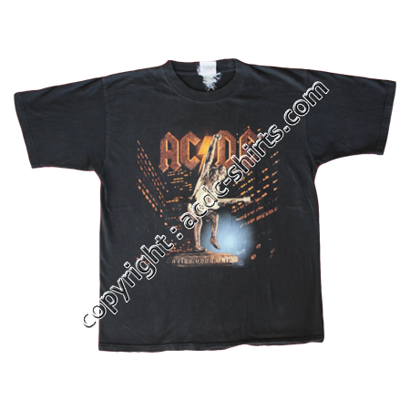 Shirt Japan AC/DC 2001 recto