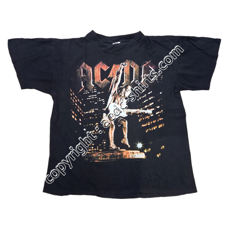 Shirt Europe AC/DC 2000 recto