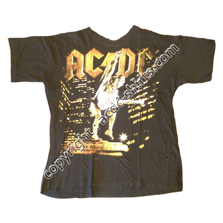 Shirt Europe AC/DC 2000 recto