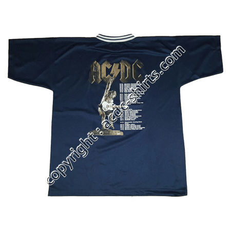 Shirt Europe AC/DC 2000 verso