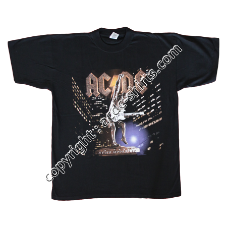 Shirt Europe AC/DC 2001 recto