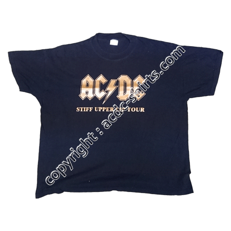 Shirt Europe AC/DC 2000 recto