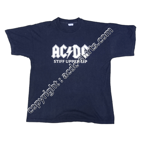 Shirt Europe AC/DC 2000 recto