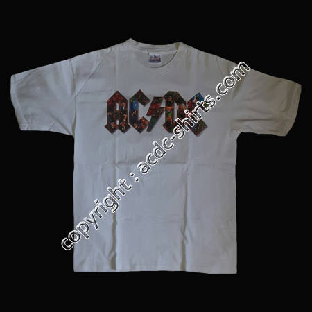 Shirt Europe AC/DC 2000 recto