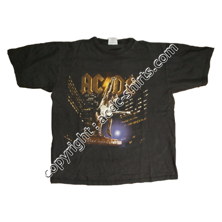 Shirt Europe AC/DC 2000 recto