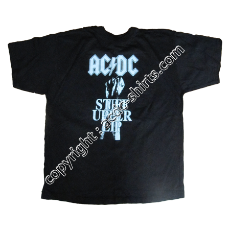 Shirt Europe AC/DC 2000 recto