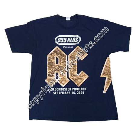 Shirt USA AC/DC 2000 recto