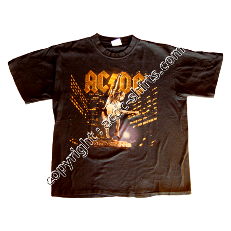 Shirt Japan AC/DC 2001 recto