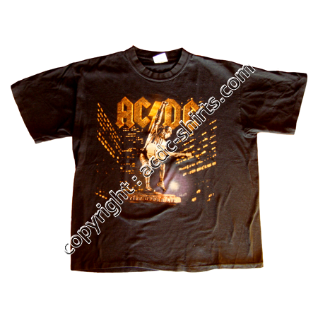 Shirt USA AC/DC 2001 recto