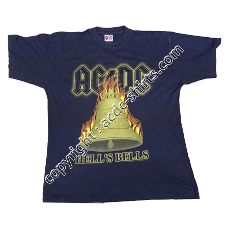 Shirt Europe AC/DC 2000 recto