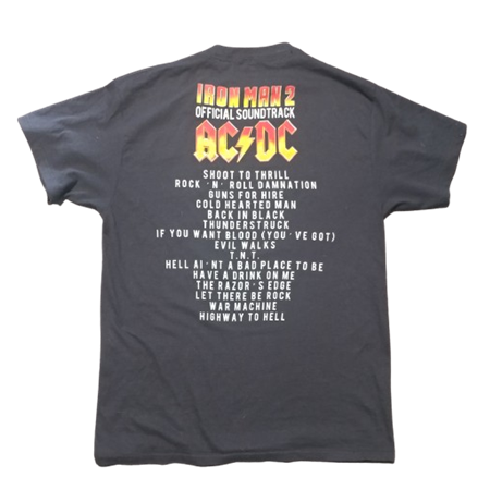 Shirt AC/DC  verso