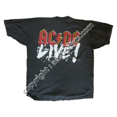 Shirt AC/DC  verso