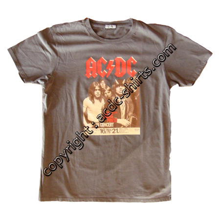 Shirt AC/DC recto