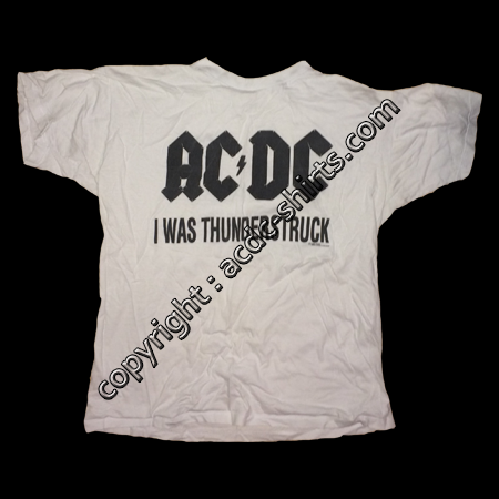 Shirt AC/DC recto