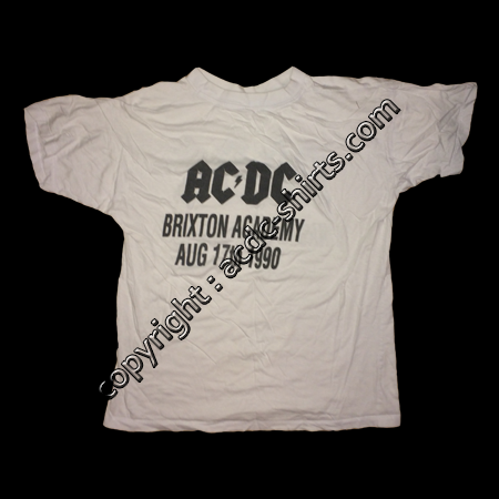 Shirt AC/DC  verso