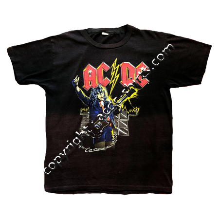 Shirt USA AC/DC 1986 recto