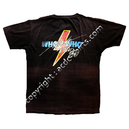 Shirt USA AC/DC 1986 verso