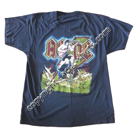 Shirt USA AC/DC 1986 recto