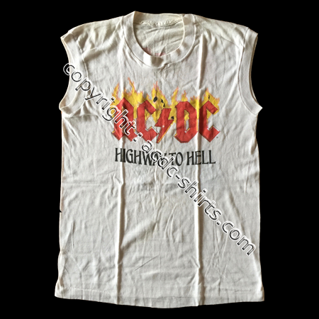 Shirt World AC/DC 1986 recto