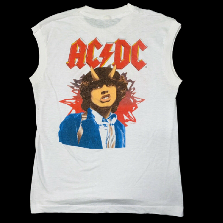 Shirt World AC/DC 1986 verso