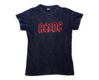 Shirt Europe AC/DC 1979-80