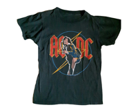 Shirt Europe AC/DC 1980