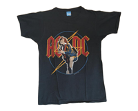 Shirt French AC/DC 1980