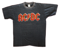 Shirt Europe AC/DC 1980