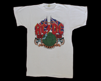 Shirt Europe AC/DC 1981-82