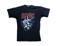 Shirt Europe AC/DC 1983-84