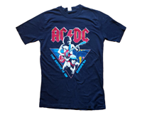 Shirt Europe AC/DC 1983-84