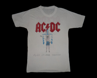 Shirt Europe AC/DC 1983-84