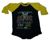 Shirt Europe AC/DC 1983-84