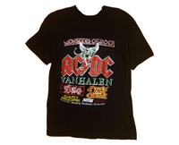 Shirt Europe AC/DC 1983-84