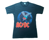 Shirt Europe AC/DC 1985-86