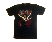 Shirt Europe AC/DC 1985-86