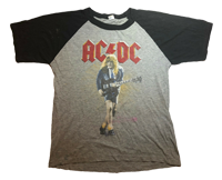 Shirt Europe AC/DC 1985-86