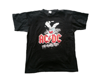 Shirt Europe AC/DC 1985-86