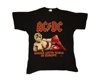 Shirt Europe AC/DC 1990-1991