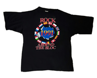 Shirt Europe AC/DC 1990-1991