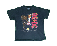 Shirt Europe AC/DC 1990-1991