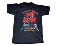 Shirt Europe AC/DC 1990-1991