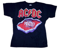 Shirt Europe AC/DC 1990-1991