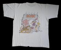 Shirt Europe AC/DC 1990-1991